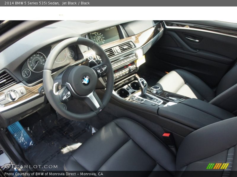  2014 5 Series 535i Sedan Black Interior