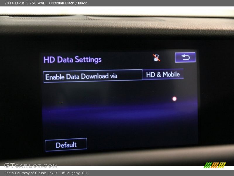 Obsidian Black / Black 2014 Lexus IS 250 AWD