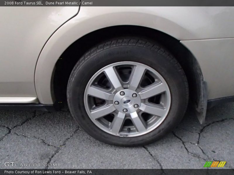 Dune Pearl Metallic / Camel 2008 Ford Taurus SEL