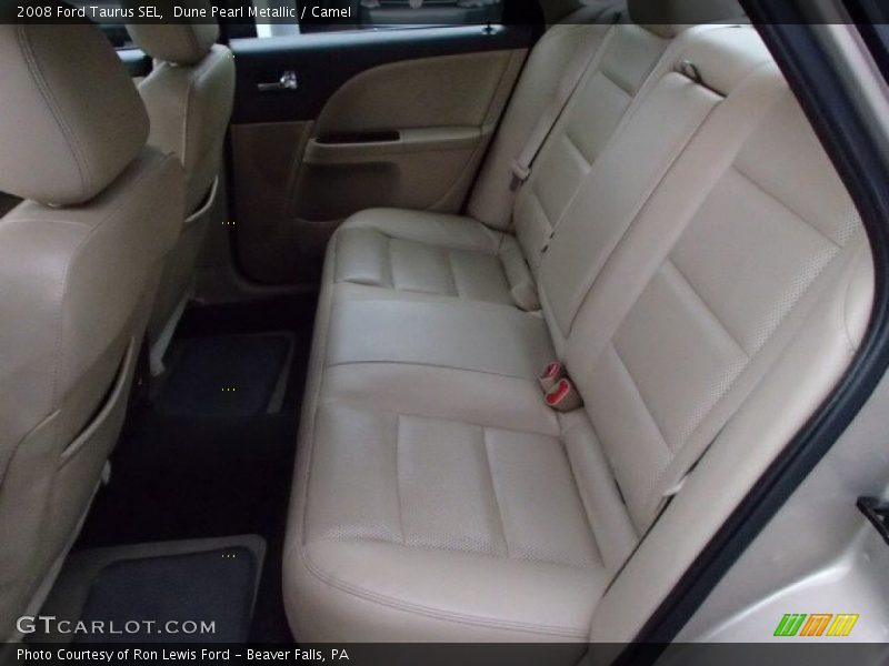Dune Pearl Metallic / Camel 2008 Ford Taurus SEL