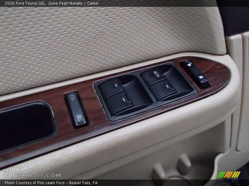 Dune Pearl Metallic / Camel 2008 Ford Taurus SEL