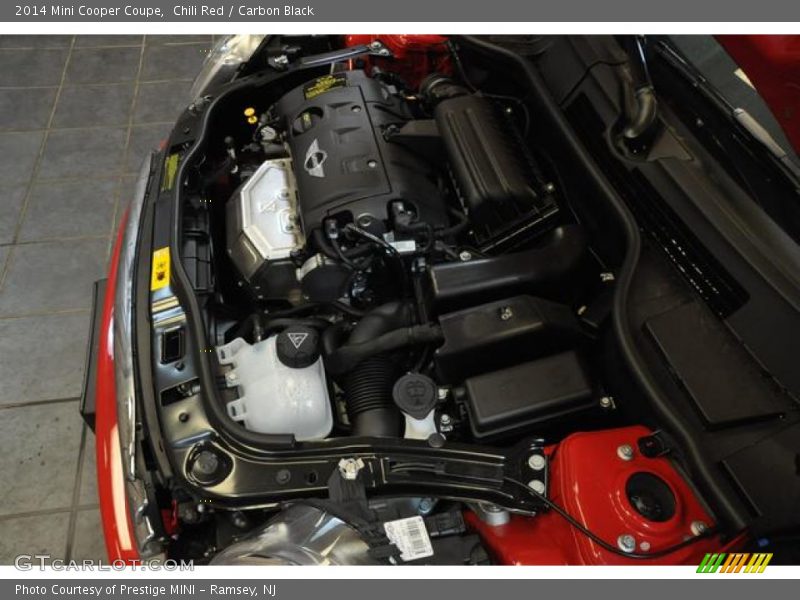 Chili Red / Carbon Black 2014 Mini Cooper Coupe