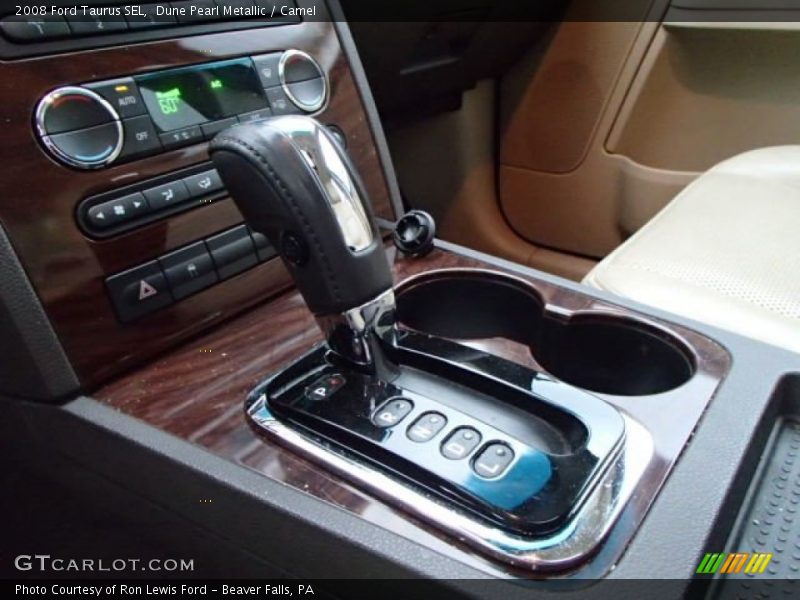 Dune Pearl Metallic / Camel 2008 Ford Taurus SEL