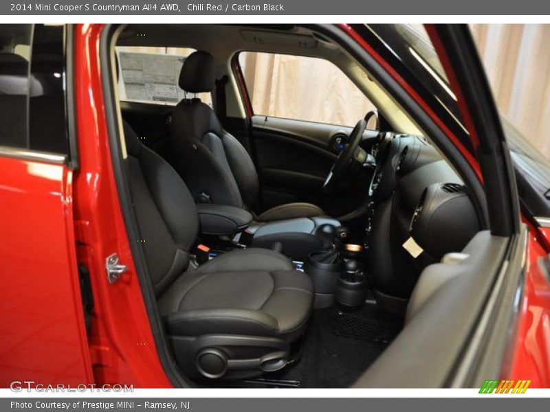  2014 Cooper S Countryman All4 AWD Carbon Black Interior