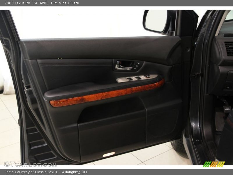Flint Mica / Black 2008 Lexus RX 350 AWD