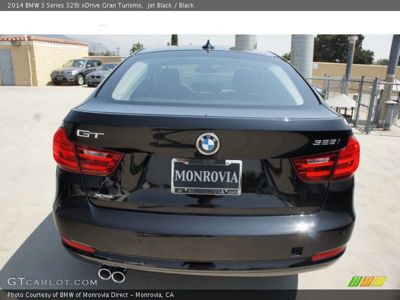 Jet Black / Black 2014 BMW 3 Series 328i xDrive Gran Turismo