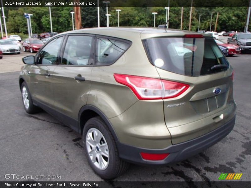 Ginger Ale / Charcoal Black 2014 Ford Escape S