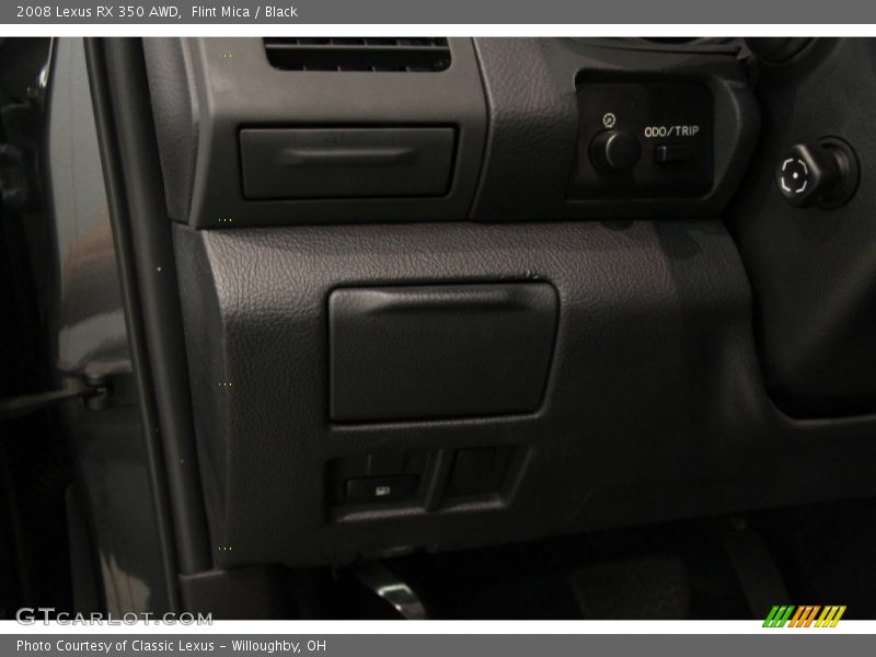 Flint Mica / Black 2008 Lexus RX 350 AWD