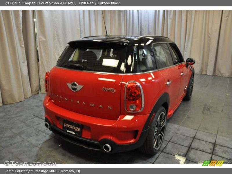 Chili Red / Carbon Black 2014 Mini Cooper S Countryman All4 AWD