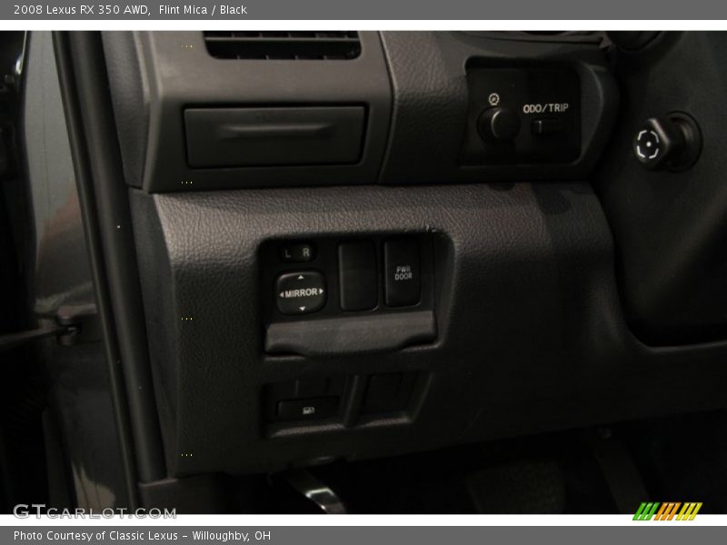 Flint Mica / Black 2008 Lexus RX 350 AWD