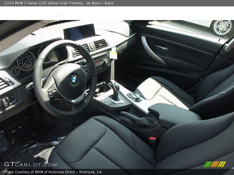Jet Black / Black 2014 BMW 3 Series 328i xDrive Gran Turismo