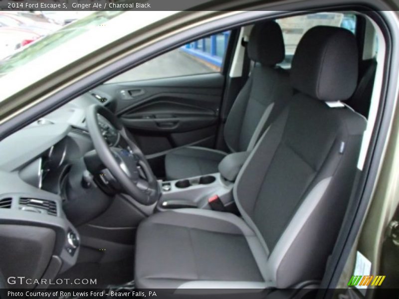 Ginger Ale / Charcoal Black 2014 Ford Escape S