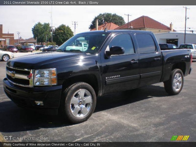 Black / Ebony 2011 Chevrolet Silverado 1500 LTZ Crew Cab 4x4