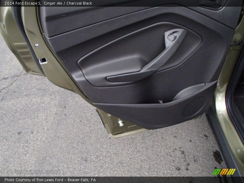 Ginger Ale / Charcoal Black 2014 Ford Escape S
