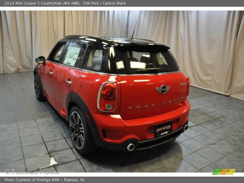 Chili Red / Carbon Black 2014 Mini Cooper S Countryman All4 AWD