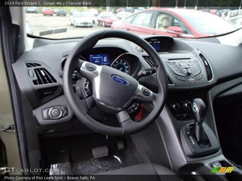 Ginger Ale / Charcoal Black 2014 Ford Escape S