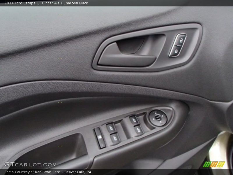 Ginger Ale / Charcoal Black 2014 Ford Escape S