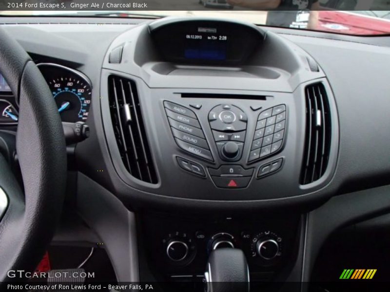 Ginger Ale / Charcoal Black 2014 Ford Escape S