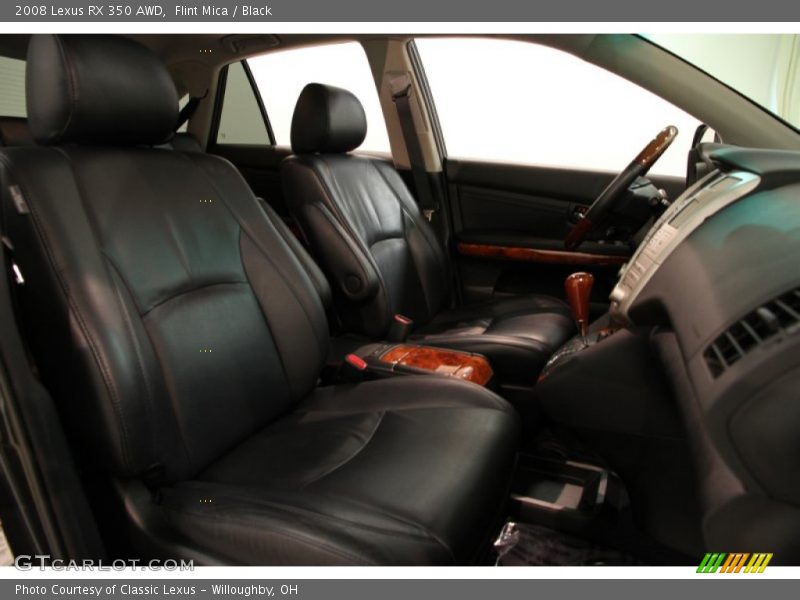 Flint Mica / Black 2008 Lexus RX 350 AWD