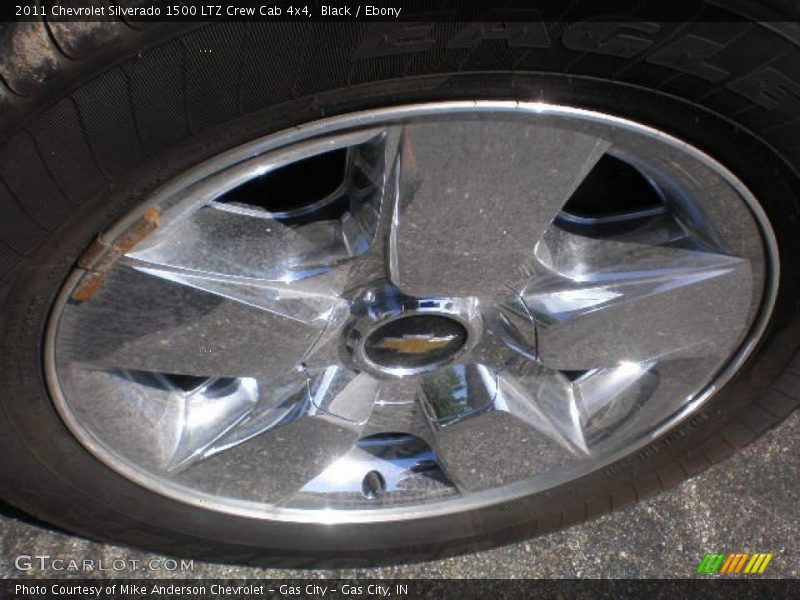 Black / Ebony 2011 Chevrolet Silverado 1500 LTZ Crew Cab 4x4