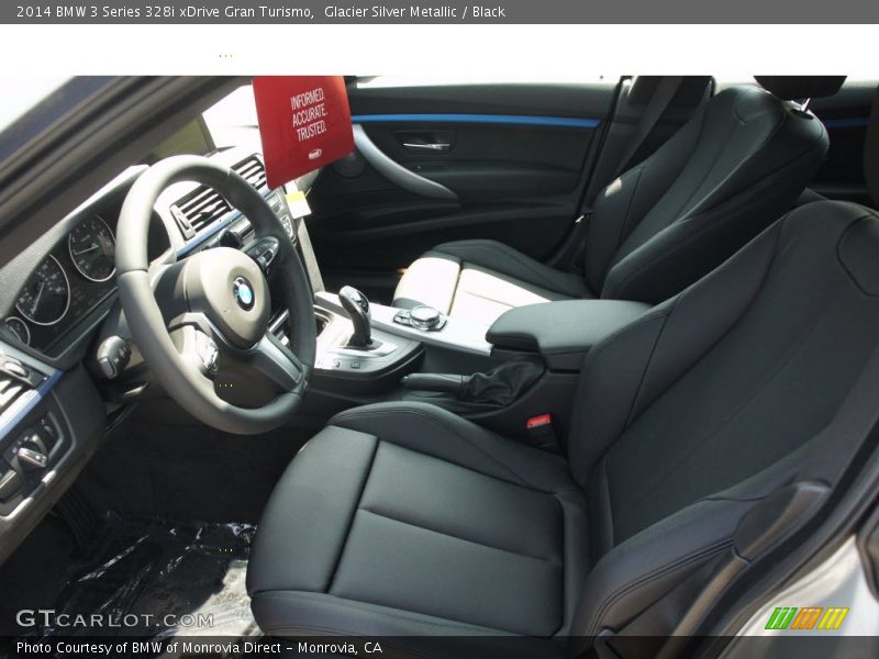 Front Seat of 2014 3 Series 328i xDrive Gran Turismo