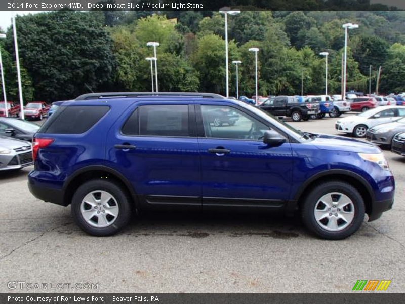  2014 Explorer 4WD Deep Impact Blue
