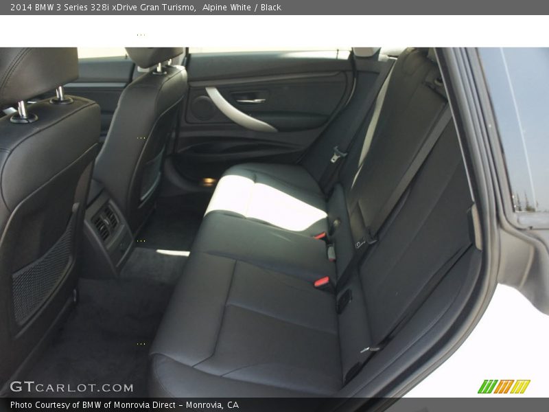 Rear Seat of 2014 3 Series 328i xDrive Gran Turismo