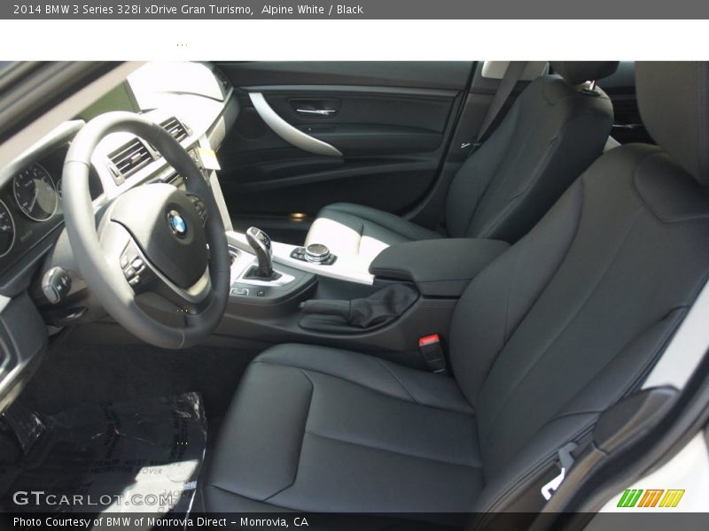 Front Seat of 2014 3 Series 328i xDrive Gran Turismo