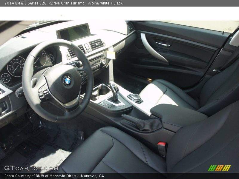 Black Interior - 2014 3 Series 328i xDrive Gran Turismo 