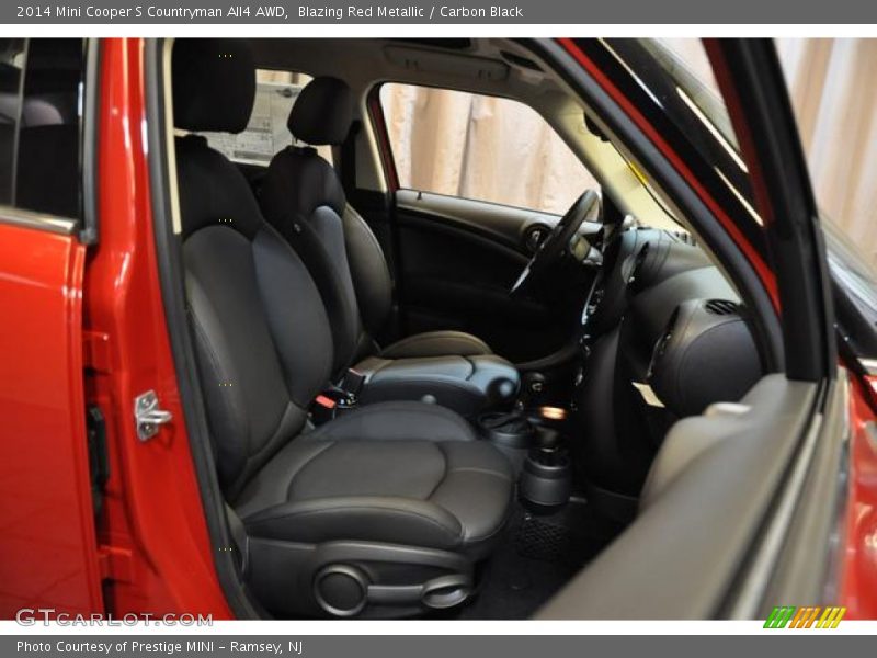 Blazing Red Metallic / Carbon Black 2014 Mini Cooper S Countryman All4 AWD