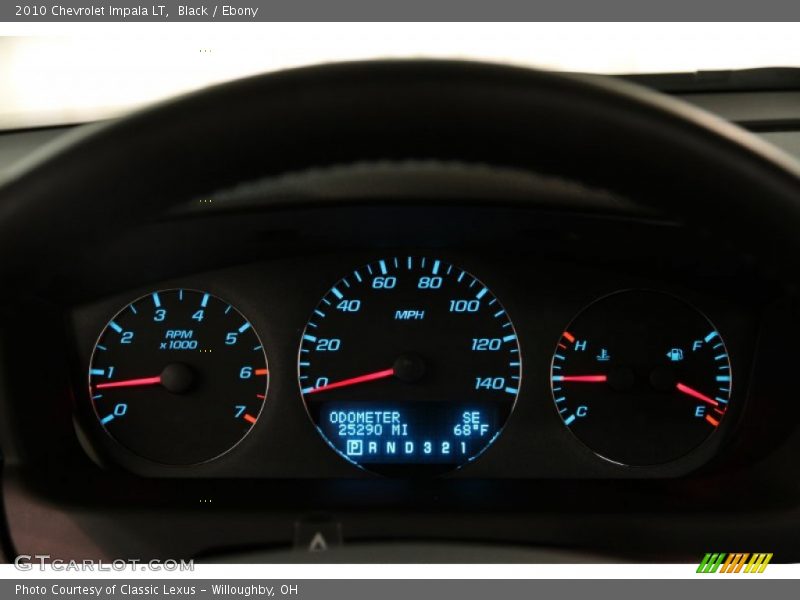 Black / Ebony 2010 Chevrolet Impala LT