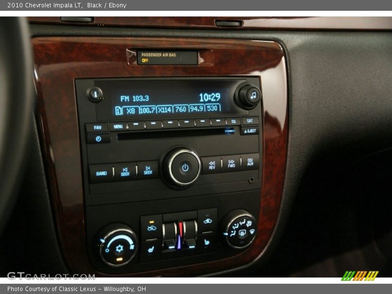 Black / Ebony 2010 Chevrolet Impala LT
