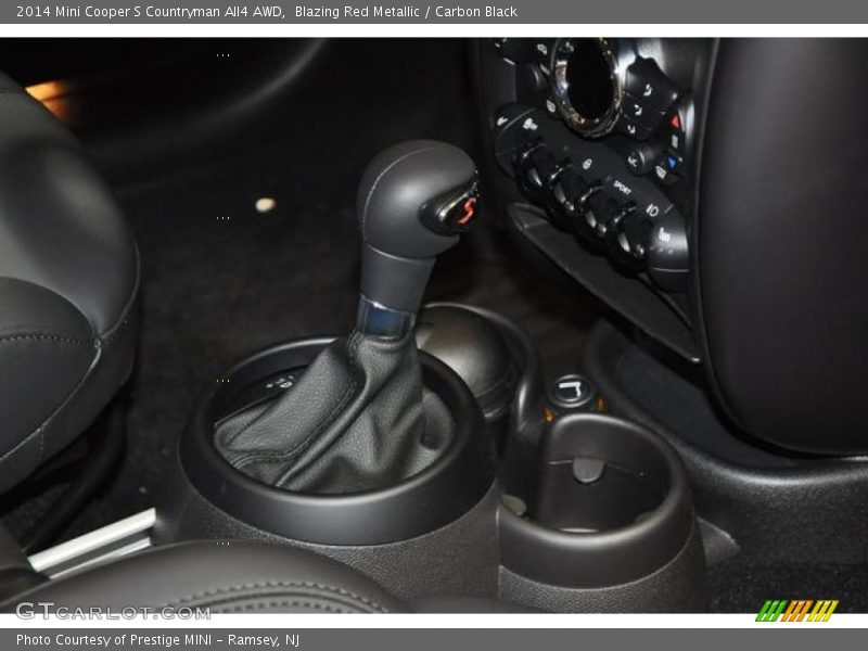 Blazing Red Metallic / Carbon Black 2014 Mini Cooper S Countryman All4 AWD
