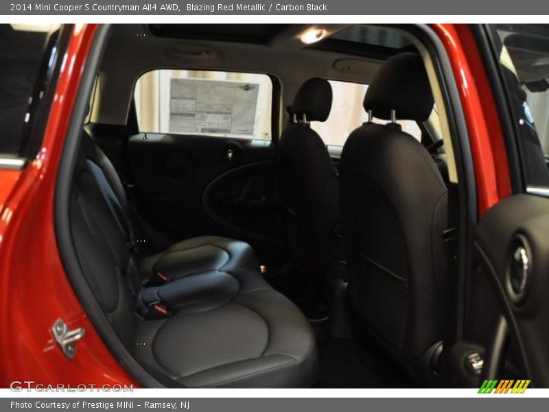 Blazing Red Metallic / Carbon Black 2014 Mini Cooper S Countryman All4 AWD