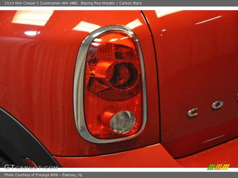 Blazing Red Metallic / Carbon Black 2014 Mini Cooper S Countryman All4 AWD