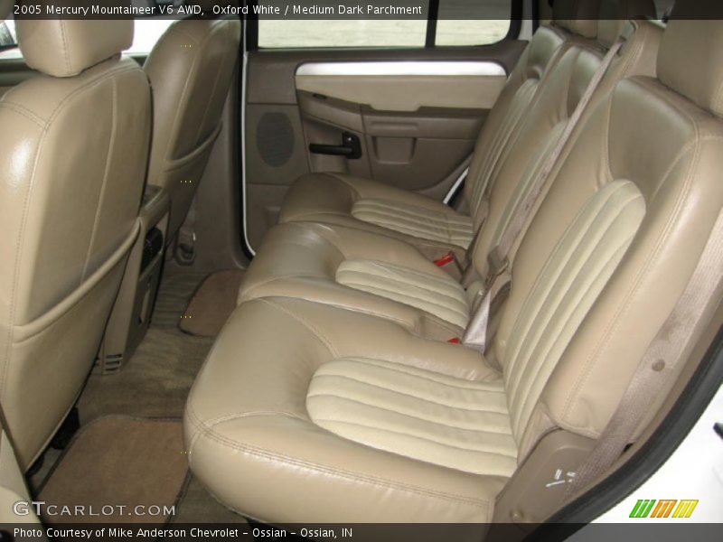 Rear Seat of 2005 Mountaineer V6 AWD