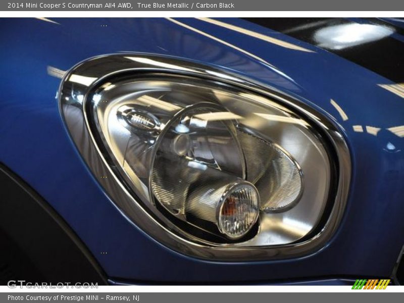 True Blue Metallic / Carbon Black 2014 Mini Cooper S Countryman All4 AWD