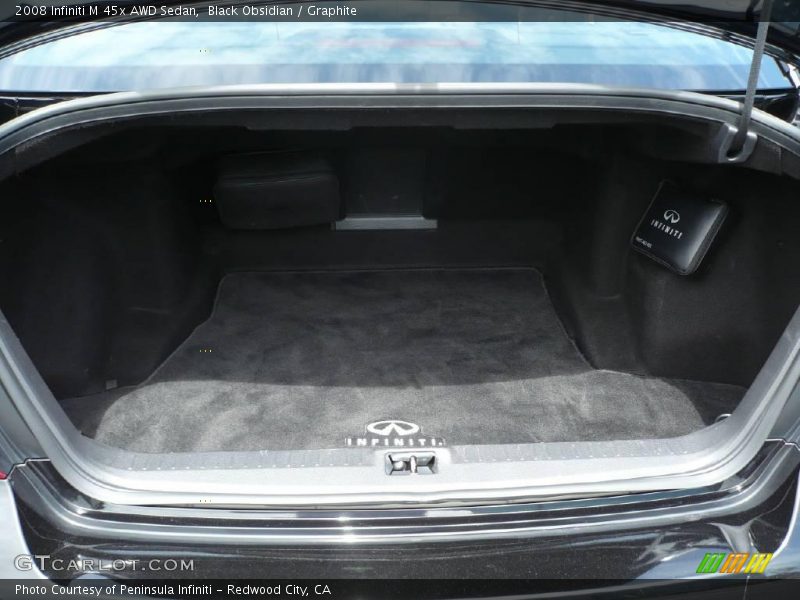Black Obsidian / Graphite 2008 Infiniti M 45x AWD Sedan