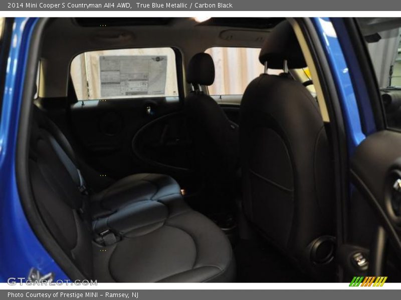 True Blue Metallic / Carbon Black 2014 Mini Cooper S Countryman All4 AWD