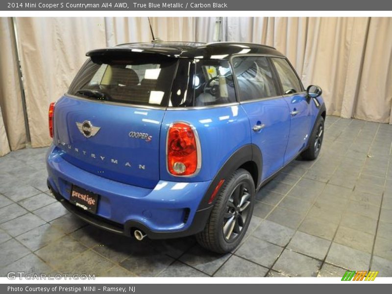 True Blue Metallic / Carbon Black 2014 Mini Cooper S Countryman All4 AWD