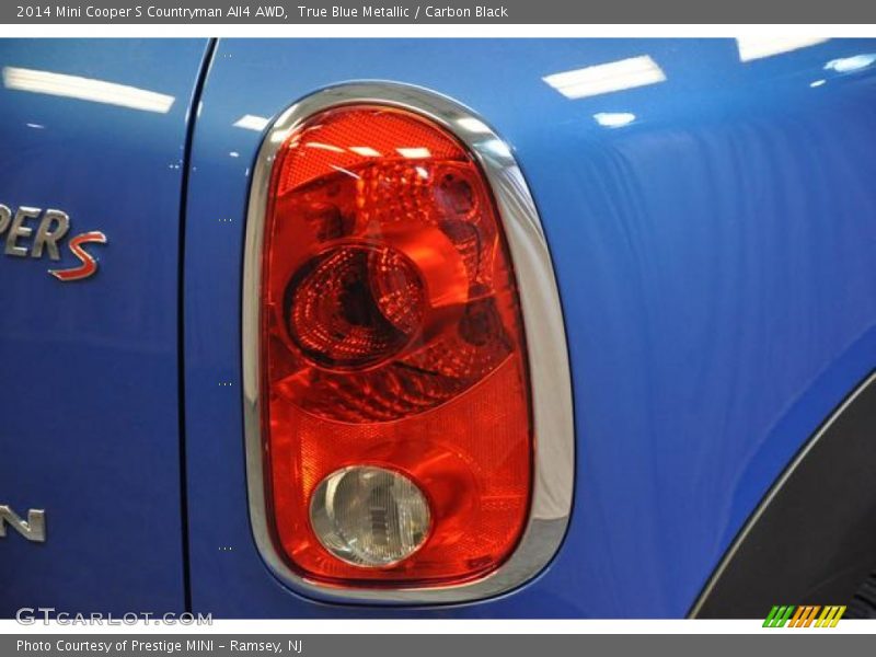 True Blue Metallic / Carbon Black 2014 Mini Cooper S Countryman All4 AWD