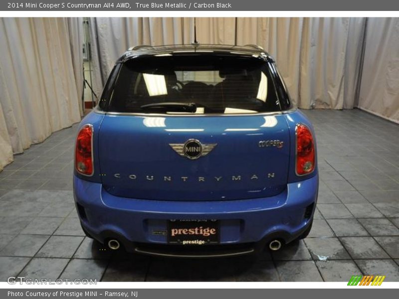 True Blue Metallic / Carbon Black 2014 Mini Cooper S Countryman All4 AWD