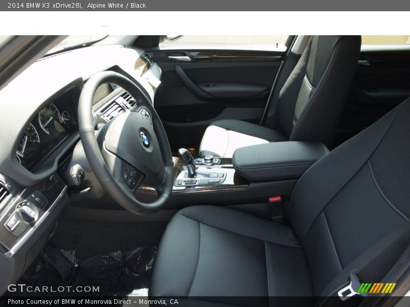 Alpine White / Black 2014 BMW X3 xDrive28i