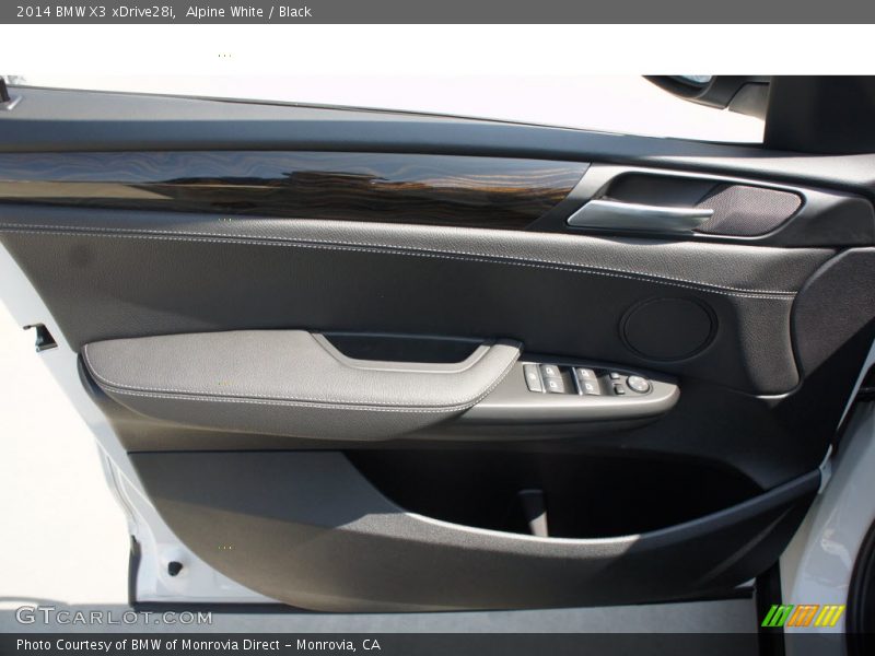 Alpine White / Black 2014 BMW X3 xDrive28i