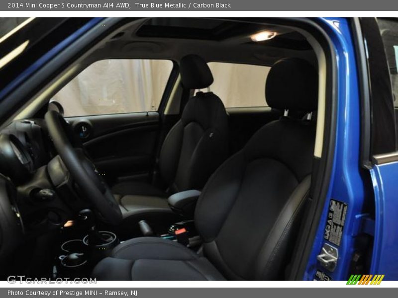 True Blue Metallic / Carbon Black 2014 Mini Cooper S Countryman All4 AWD