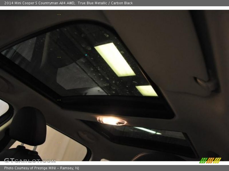 True Blue Metallic / Carbon Black 2014 Mini Cooper S Countryman All4 AWD