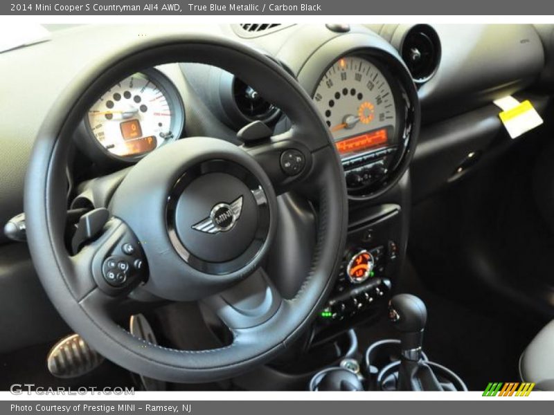 True Blue Metallic / Carbon Black 2014 Mini Cooper S Countryman All4 AWD