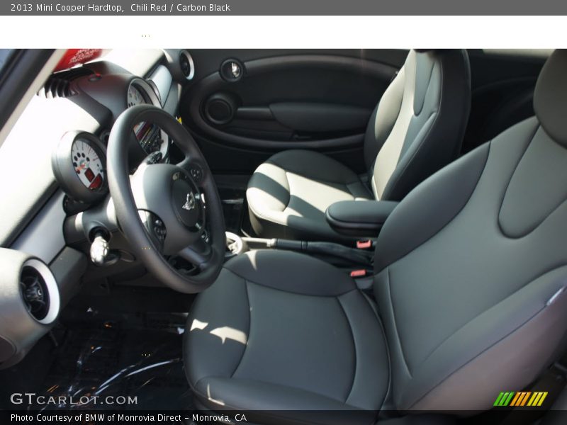 Chili Red / Carbon Black 2013 Mini Cooper Hardtop
