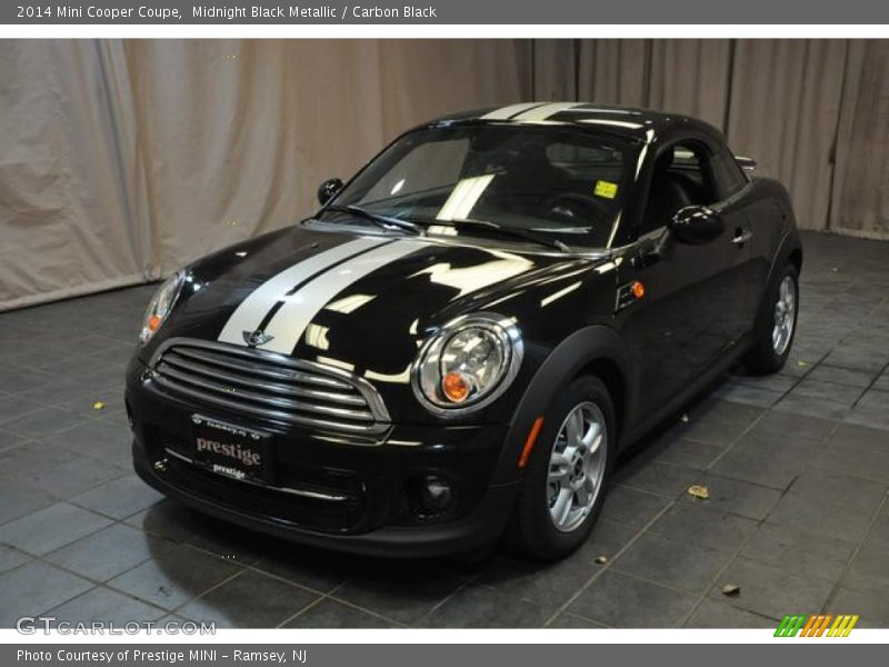 Midnight Black Metallic / Carbon Black 2014 Mini Cooper Coupe