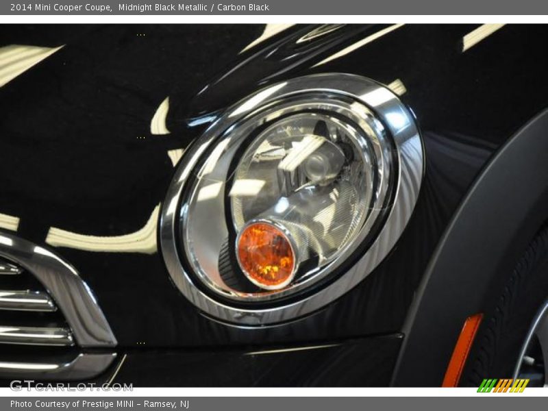 Midnight Black Metallic / Carbon Black 2014 Mini Cooper Coupe